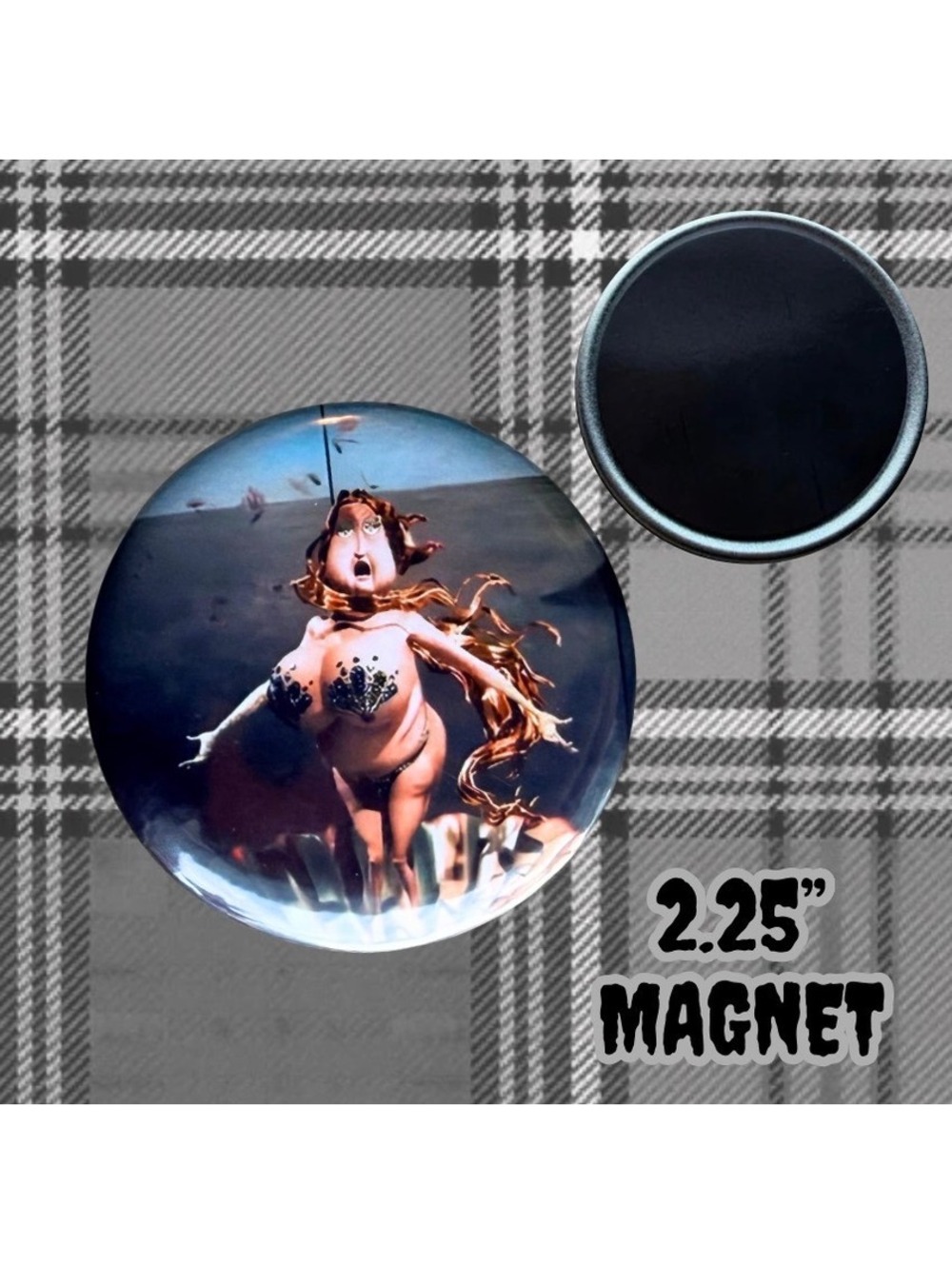 Coraline Miss Forcible 2.25” Handmade Magnet